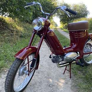 JAWA 50/550 Pařízek r. 1956