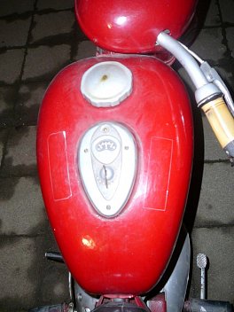 Jawa 250/353 Kývačka