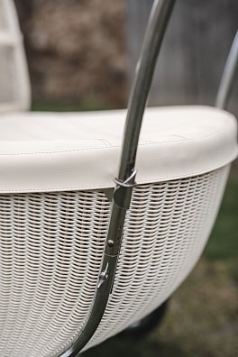 Proutěný kočárek - částečná renovace