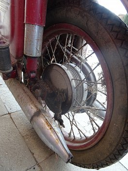 JAWA-ČZ 175/356 r. 1958 patinovka