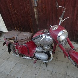 JAWA-ČZ 175/356 r. 1958 patinovka