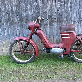 JAWA 50/550 Pařízek r. 1956