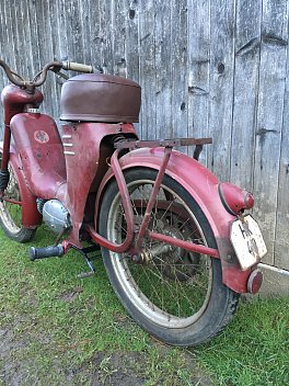 JAWA 50/550 Pařízek r. 1956