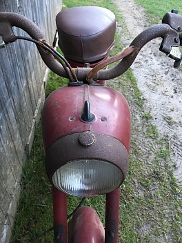 JAWA 50/550 Pařízek r. 1956