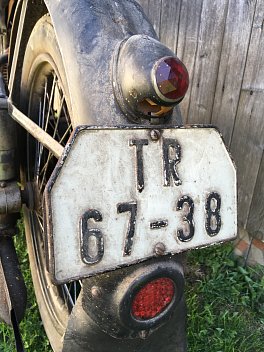 ČZ 125c r.1952