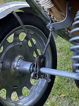 Proutěný kočárek - částečná renovace