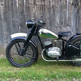 ČZ 125c r.1952