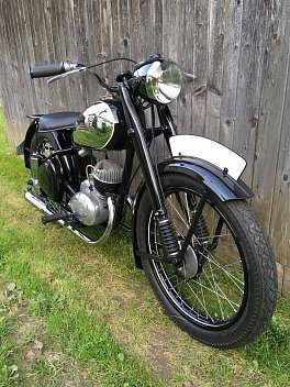 ČZ 125c r.1952